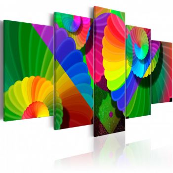 Tablou - Twisted Colours 100x50 cm ieftin