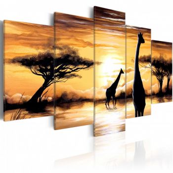 Tablou - Wild Africa 100x50 cm