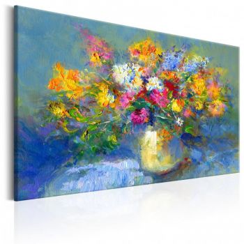 Tablou pictat manual - Autumn Bouquet 60x40 cm ieftin
