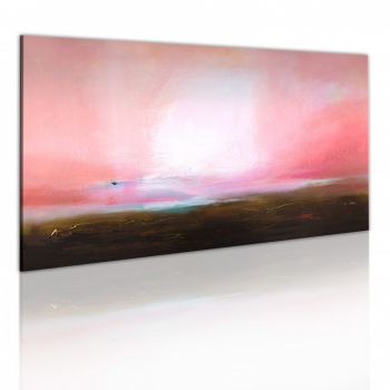 Tablou pictat manual - Distant horizon 120x60 cm ieftin