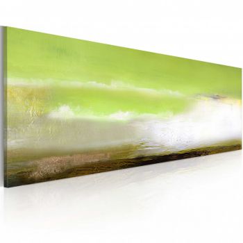 Tablou pictat manual - Hand made painting – Sea foam 100x40 cm