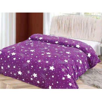 Patura Cocolino Star Comet Purple 200x230 cm la reducere