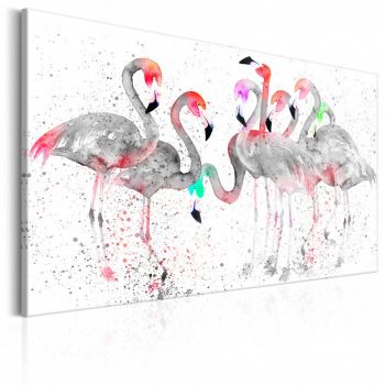 Tablou - Flamingoes Dance 120x80 cm