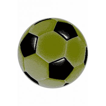 Covor Kolibri, Minge Fotbal, 67x67 cm