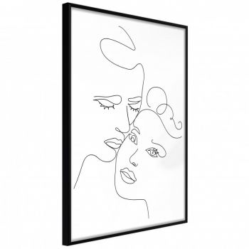 Poster - Soulmates, cu Ramă neagră, 40x60 cm