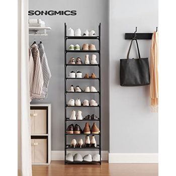 Pantofar, Songmics, Negru, 45x28x173 cm