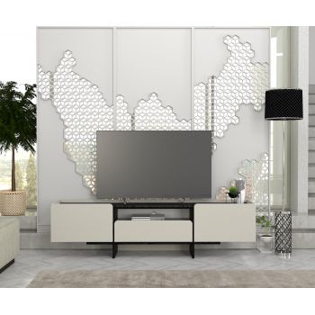 Comodă televizor Minimalist Design, 183.6 x 39.2 x 49.2 cm, UnicUtil