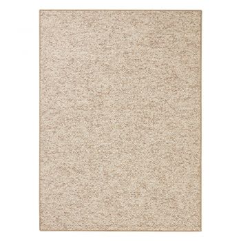 Covor BT Carpet Wolly, 200 x 300 cm, bej maroniu