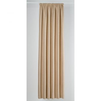 Draperie bej 210x260 cm Britain – Mendola Fabrics