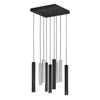 Lustră neagră LED cu abajur din metal Civeto – CINQUE ieftina
