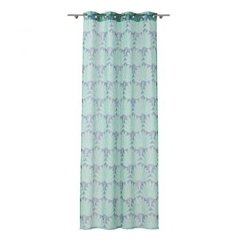 Perdea verde 140x260 cm Mauritius – Mendola Fabrics ieftina