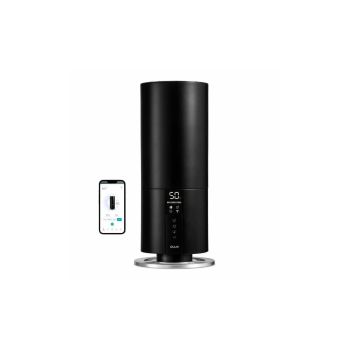 Umidificator cu ultrasunete Duux Beam Mini 2 Black, Wifi, Pentru 30 mp, Asistenti vocali, Timer, Sleep