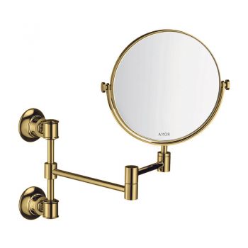 Oglindă cosmetică, Axor, Montreux, auriu lucios, 42090990 la reducere