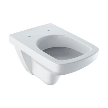 Vas WC suspendat, Geberit, Selnova Square, cu spălare verticală, alb