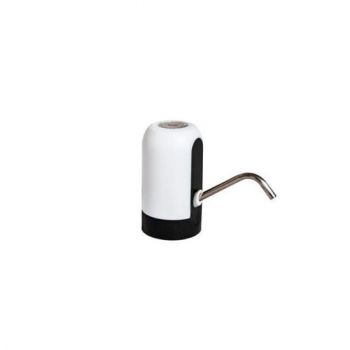 Pompa electrica pentru bidon de apa, dozator, incarcare USB, 7.5/16 x 13 cm, Ruhhy