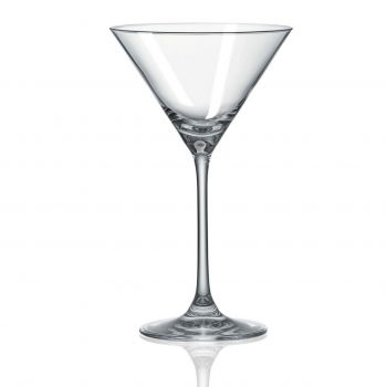 Set 6 pahare pentru martini Universal, Rona, 210 ml, sticla, transparent