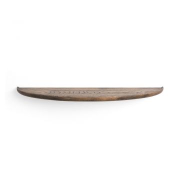 Raft maro din lemn de stejar 70 cm Mu – Gazzda
