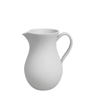 Vază albă din ceramică lucrată manual (înălțime 30 cm) Harmonia – Artevasi