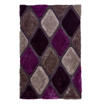 Covor violet handmade 120x170 cm Noble House – Think Rugs