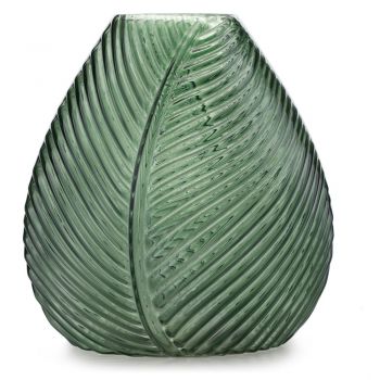 Vază verde din sticlă (înălțime 22 cm) Terrassa – AmeliaHome