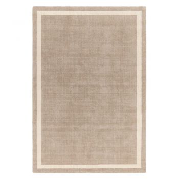 Covor bej handmade din lână 68x240 cm Albi – Asiatic Carpets