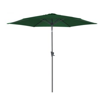 Umbrelă de soare verde-închis ø 300 cm – Rojaplast
