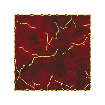 Gresie portelanata rectificata Royal Dark Red (6351) 60 x 60 lucioasa