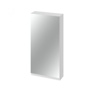 Dulap suspendat cu oglindă, Cersanit, Moduo, 40 cm, alb la reducere