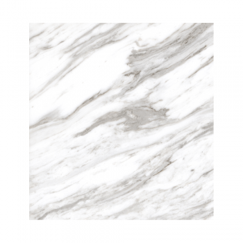 Gresie portelanata rectificata Carrara Grey 60X60 lucioasa
