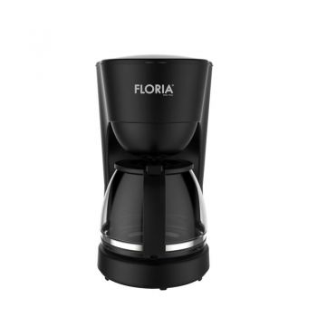 Aparat de facut cafea Floria ZLN9273 Negru, putere 600W, oprire automata, vas de 1.2 litrii ieftina