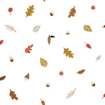 Tapet pentru copii 10 m x 50 cm Autumn Leaves – Lilipinso