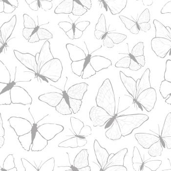 Tapet pentru copii 10 m x 50 cm Butterflies – Lilipinso