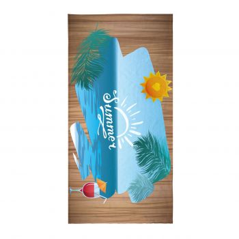 Prosop de plaja Only Summer, Oyo Concept, 70x140 cm, policoton, multicolor
