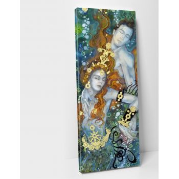 Tablou decorativ Antoni, Modacanvas, 30x90 cm, canvas, multicolor la reducere