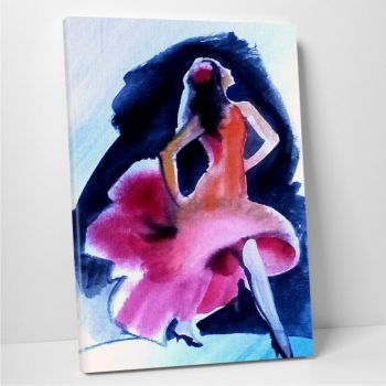 Tablou decorativ Dance, Modacanvas, 50x70 cm, canvas, multicolor la reducere