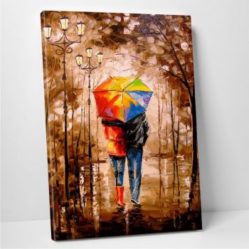 Tablou decorativ Federico, Modacanvas, 50x70 cm, canvas, multicolor la reducere