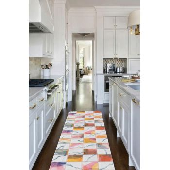 Covor pentru bucatarie, Oyo Concept, sed_carpet_2083, 58 x 280 cm, poliester, multicolor