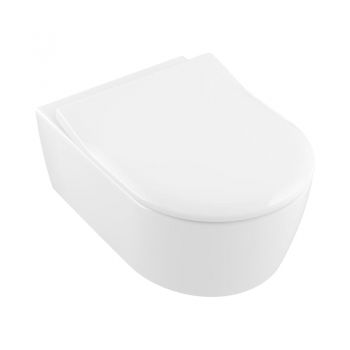 Set vas WC suspendat Subway 2.0, direct flush, soft close, alb