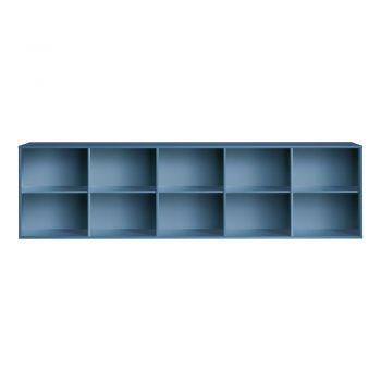 Bibliotecă albastră suspendată 220x61 cm Mistral – Hammel Furniture
