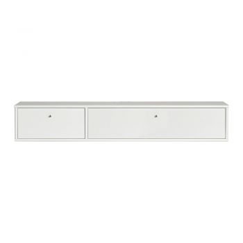 Comodă TV albă 136x22 cm Mistral – Hammel Furniture