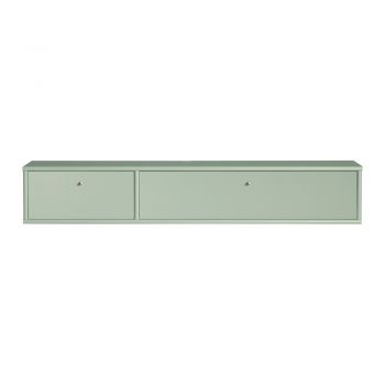 Comodă TV verde-deschis 136x22 cm Mistral – Hammel Furniture