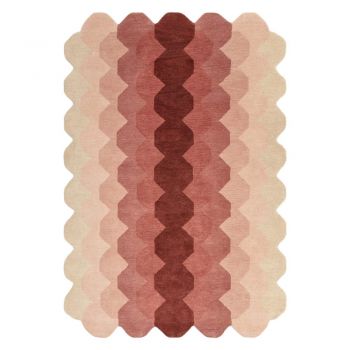 Covor roz din lână 200x290 cm Hive – Asiatic Carpets